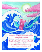Load image into Gallery viewer, Paint-Along: Gouache Painting with Jules Monson