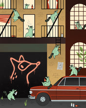 Load image into Gallery viewer, Raccoon Alley