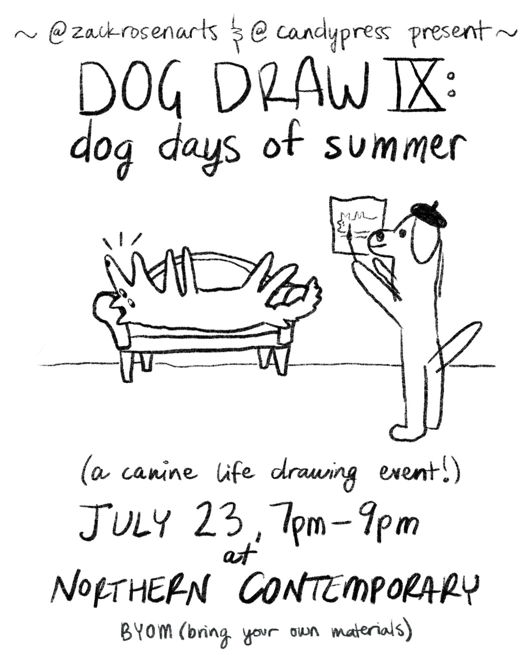 Dog Draw IX: Dog Days of Summer