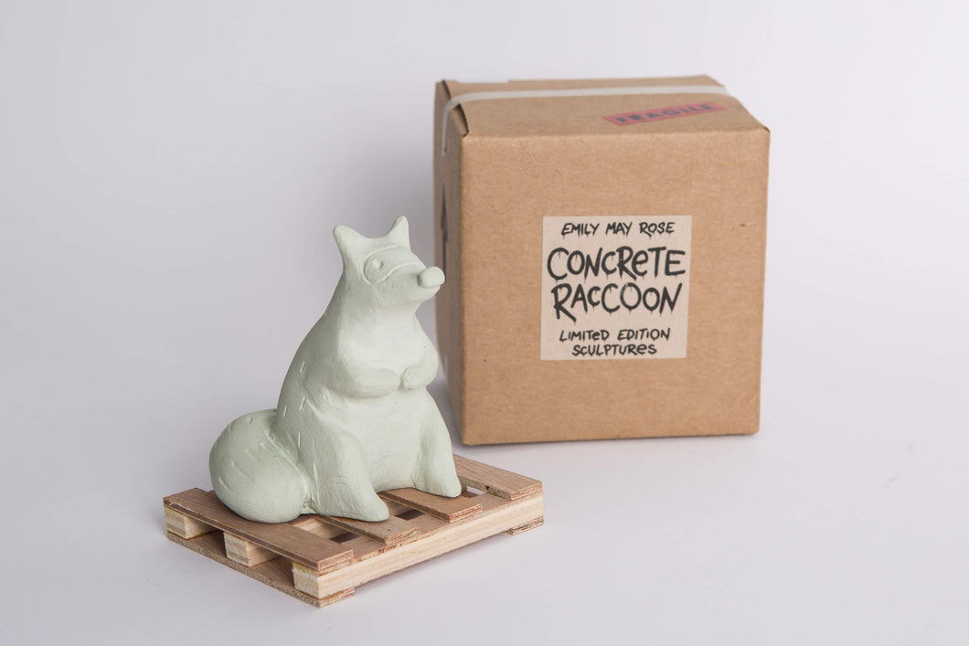 Concrete Raccoons by Emily May Rose