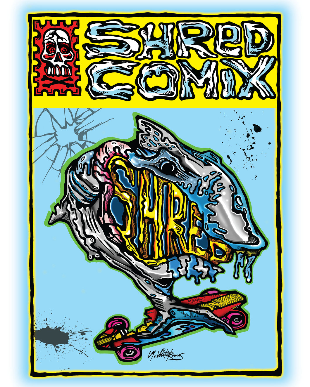 Shred Shark Comix