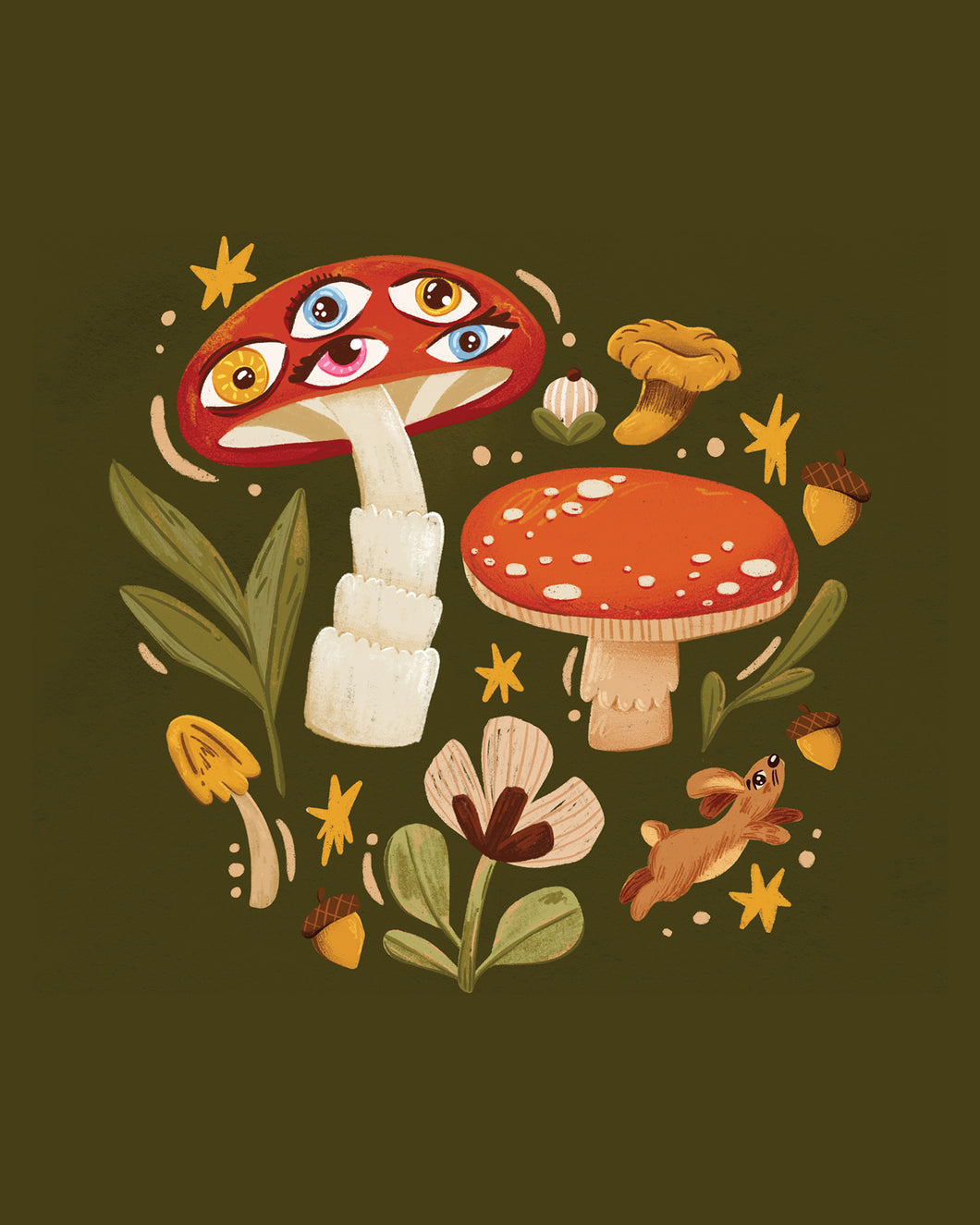 Funky Mushrooms