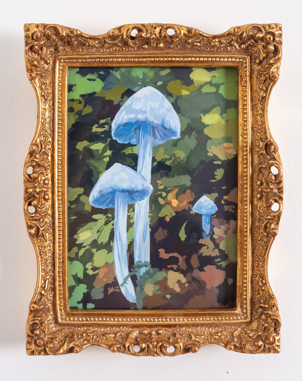 Blue Mushrooms